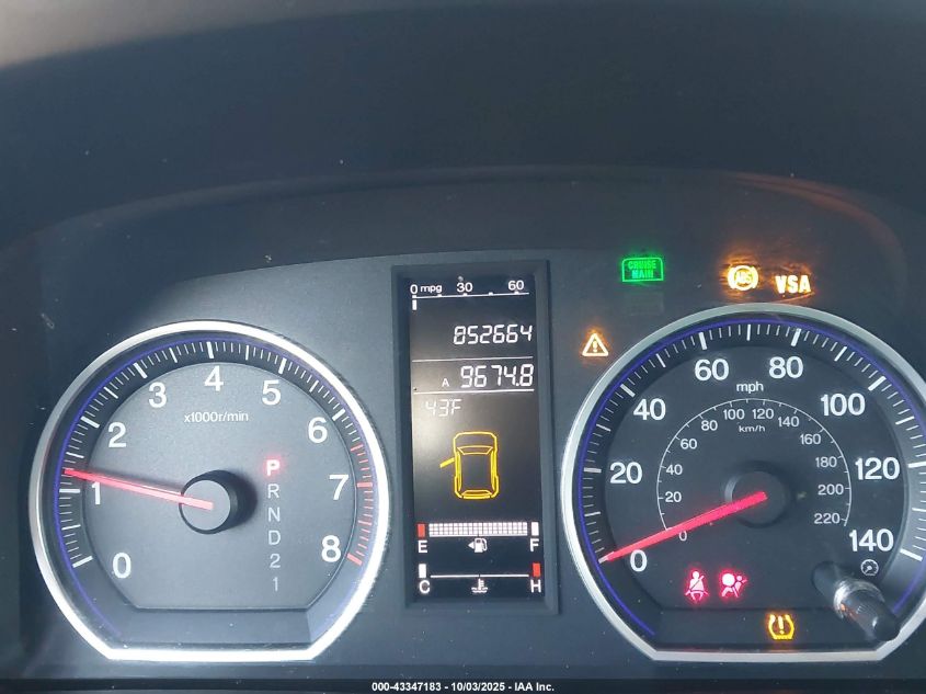 2007 Honda Cr-V Ex-L VIN: JHLRE487X7C051471 Lot: 43347183