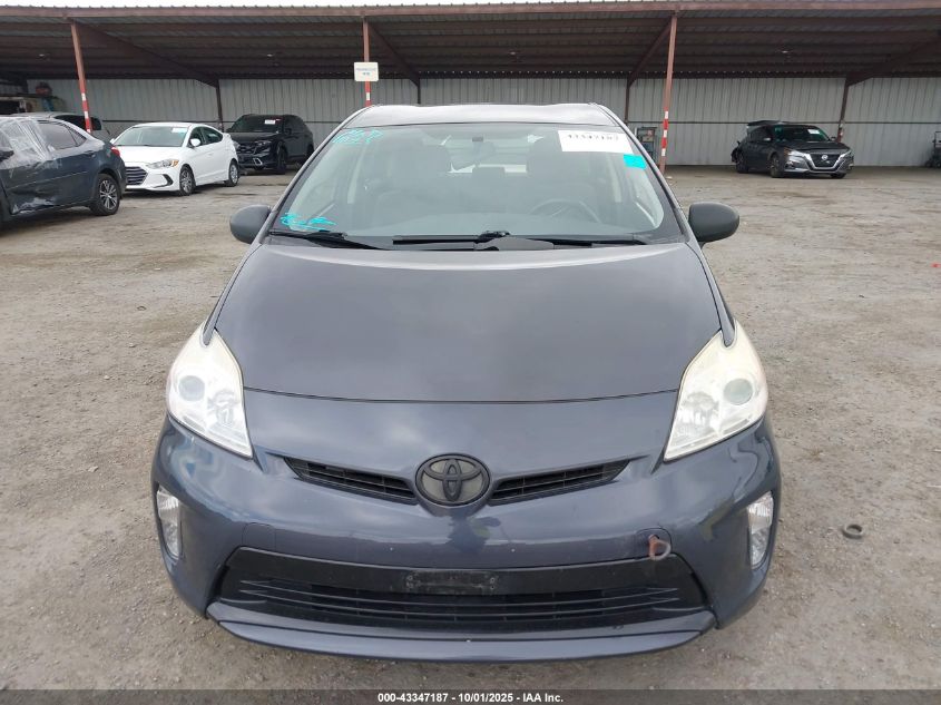 2015 Toyota Prius Two VIN: JTDKN3DU5F1994012 Lot: 43347187