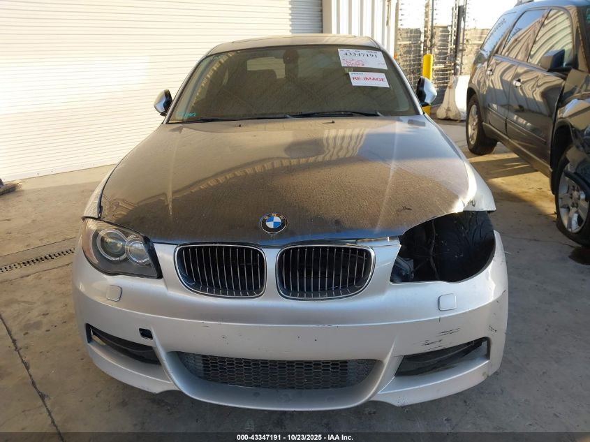 2008 BMW 128I VIN: WBAUP93518VF45731 Lot: 43347191
