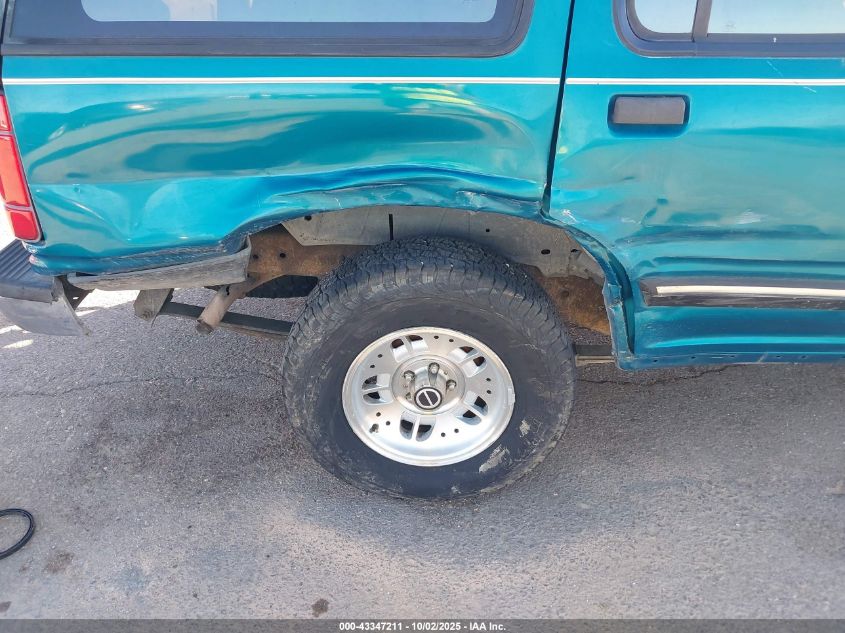 1993 Ford Explorer VIN: 1FMDU34XXPUB54891 Lot: 43347211