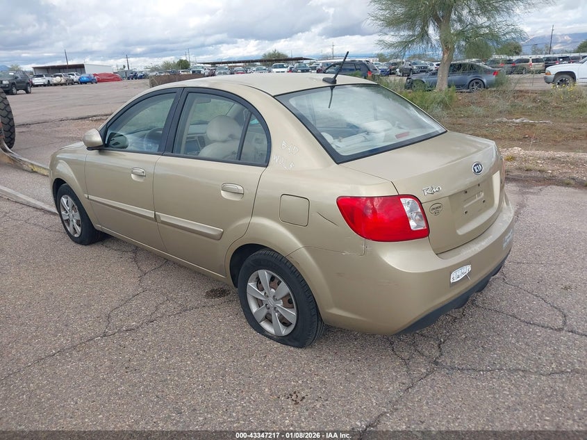 Vin: knadh4a31a6628008, lot: 43841931, kia rio lx 20103