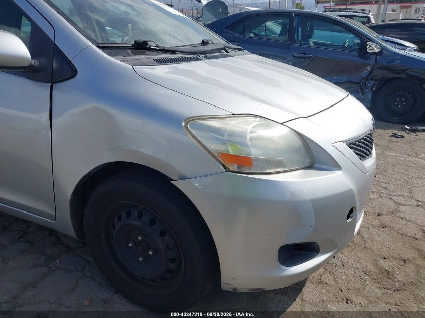 2012 Toyota Yaris VIN: JTDBT4K38C1419923 Lot: 43347219