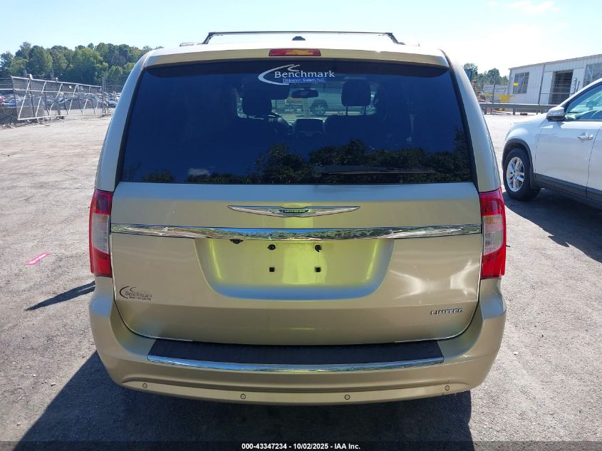 2011 Chrysler Town & Country Limited VIN: 2A4RR6DG1BR635769 Lot: 43347234