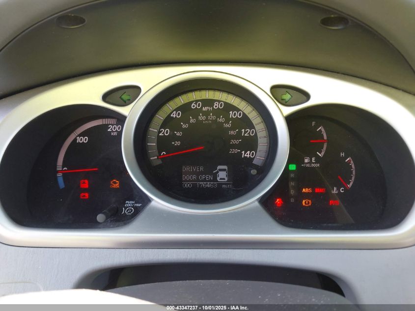 2006 Toyota Highlander Hybrid Limited V6 VIN: JTEEW21A660010740 Lot: 43347237