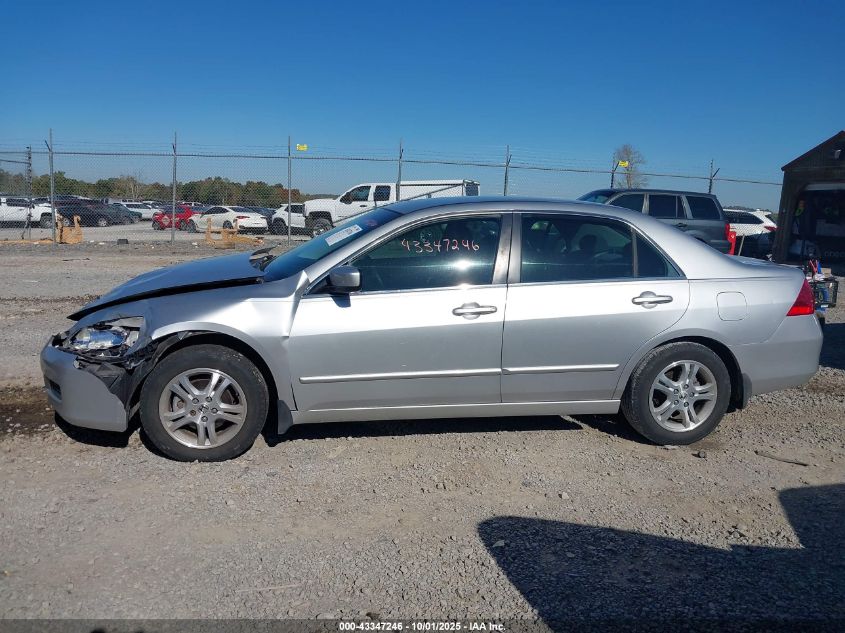 2006 Honda Accord 2.4 Se VIN: 1HGCM56366A070509 Lot: 43347246