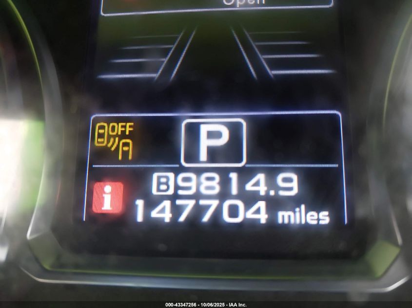 2017 Subaru Forester 2.5I Premium VIN: JF2SJAGC9HH476127 Lot: 43347256