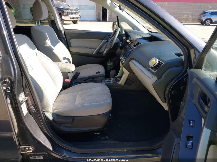 2017 Subaru Forester 2.5 2.5i Premium Grey Lot 111043347256 Vin JF2SJAGC9HH476127