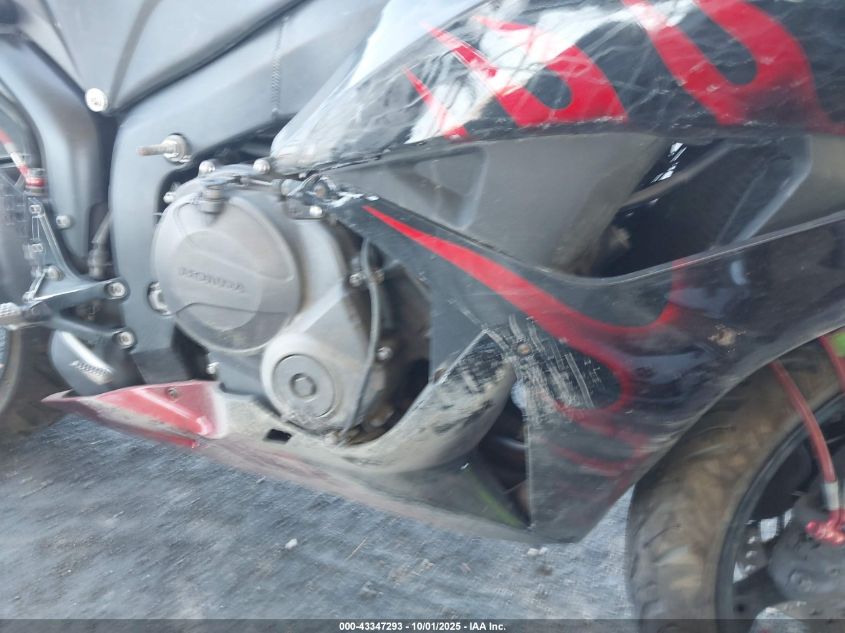 2008 Honda Cbr600 Rr VIN: JH2PC40608M100080 Lot: 43347293