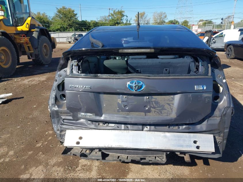 2013 Toyota Prius Two VIN: JTDKN3DU6D5665311 Lot: 43347302