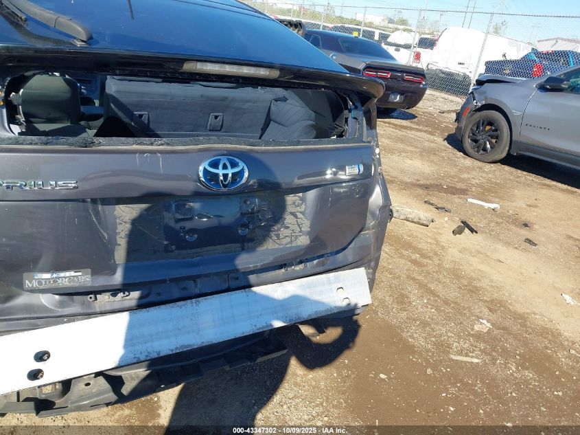 2013 Toyota Prius Two VIN: JTDKN3DU6D5665311 Lot: 43347302