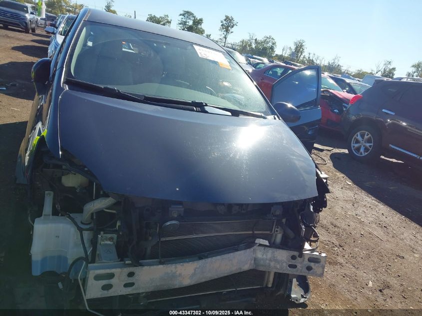 2013 Toyota Prius Two VIN: JTDKN3DU6D5665311 Lot: 43347302