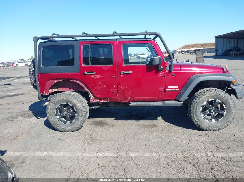 2012 Jeep Wrangler Unlimited Sport VIN: 1C4HJWDG2CL274023 Lot: 43347319