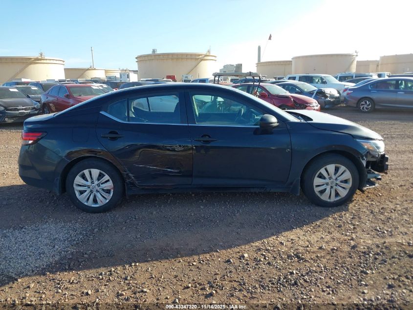 2024 Nissan Sentra S Xtronic Cvt VIN: 3N1AB8BV9RY274017 Lot: 43347320