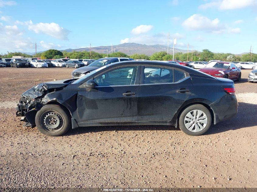 2024 Nissan Sentra S Xtronic Cvt VIN: 3N1AB8BV9RY274017 Lot: 43347320