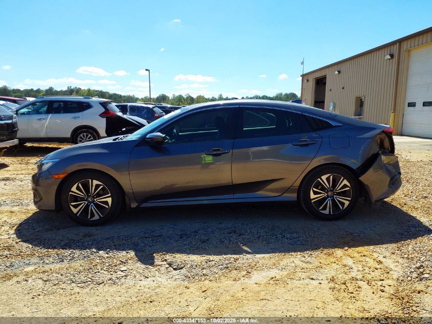 2018 Honda Civic Ex-L VIN: JHMFC1F76JX003150 Lot: 43347353