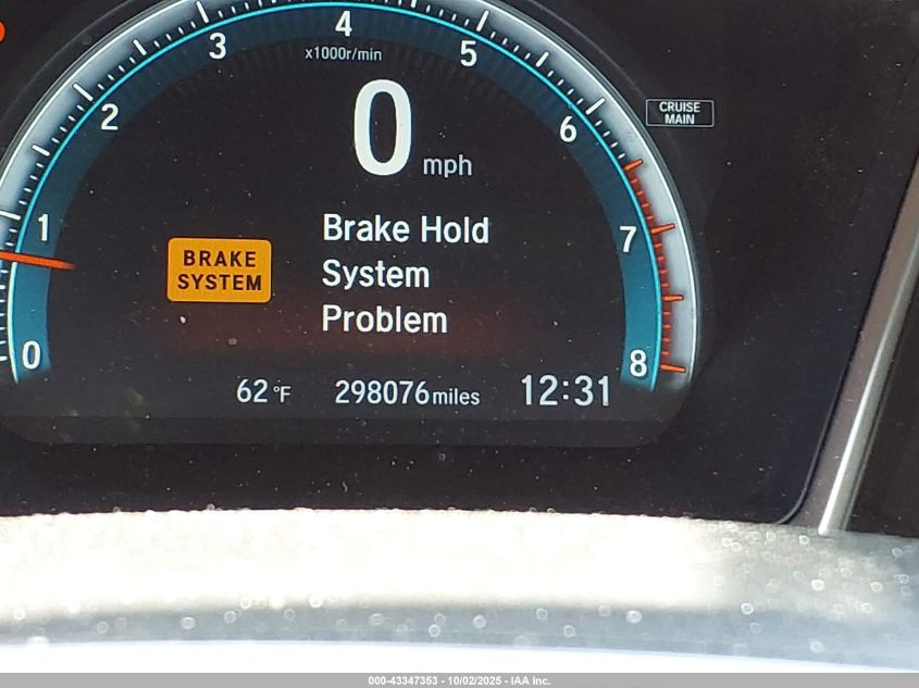 2018 Honda Civic Ex-L VIN: JHMFC1F76JX003150 Lot: 43347353