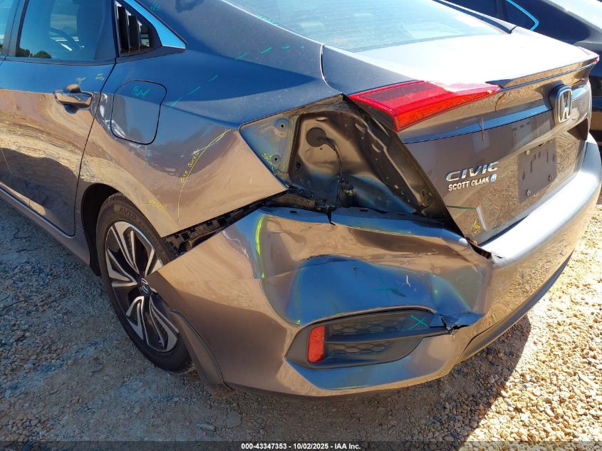 2018 Honda Civic Ex-L VIN: JHMFC1F76JX003150 Lot: 43347353