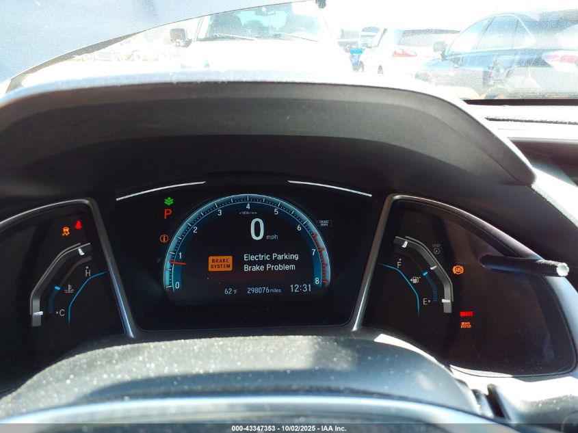 2018 Honda Civic Ex-L VIN: JHMFC1F76JX003150 Lot: 43347353