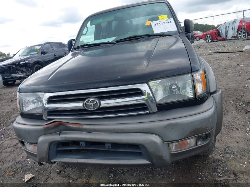 2000 Toyota 4Runner Limited V6 VIN: JT3GN87R9Y0156881 Lot: 43347384