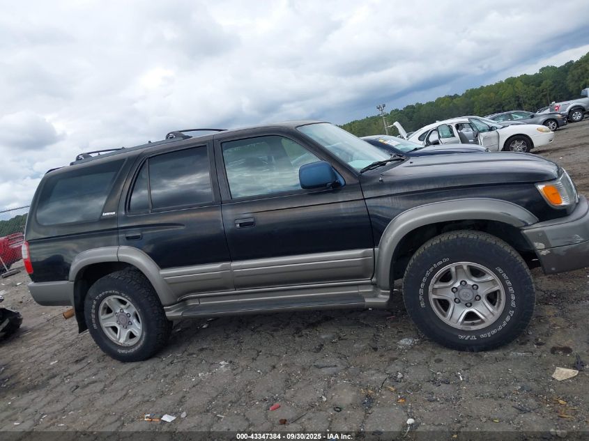 2000 Toyota 4Runner Limited V6 VIN: JT3GN87R9Y0156881 Lot: 43347384