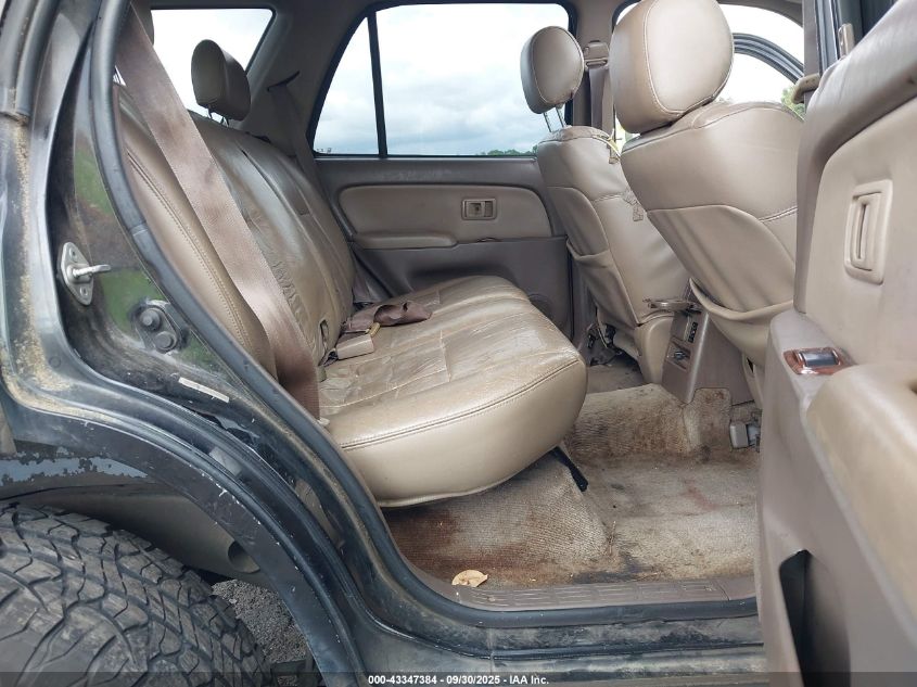 2000 Toyota 4Runner Limited V6 VIN: JT3GN87R9Y0156881 Lot: 43347384