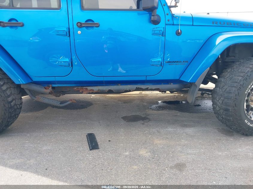 2015 Jeep Wrangler Unlimited Rubicon VIN: 1C4BJWFG5FL510798 Lot: 43347395
