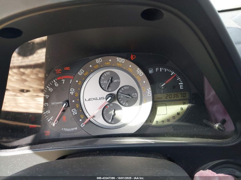 2003 Lexus Is 300 VIN: JTHBD192930073460 Lot: 43347396