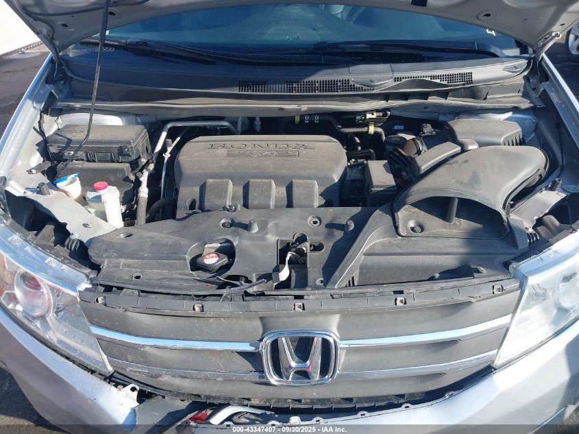 2013 Honda Odyssey Ex-L VIN: 5FNRL5H60DB057259 Lot: 43347407