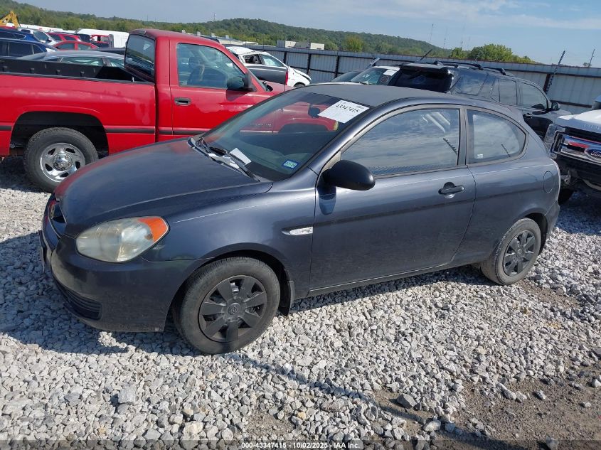 2007 Hyundai Accent Gs VIN: KMHCM36C17U048903 Lot: 43347415