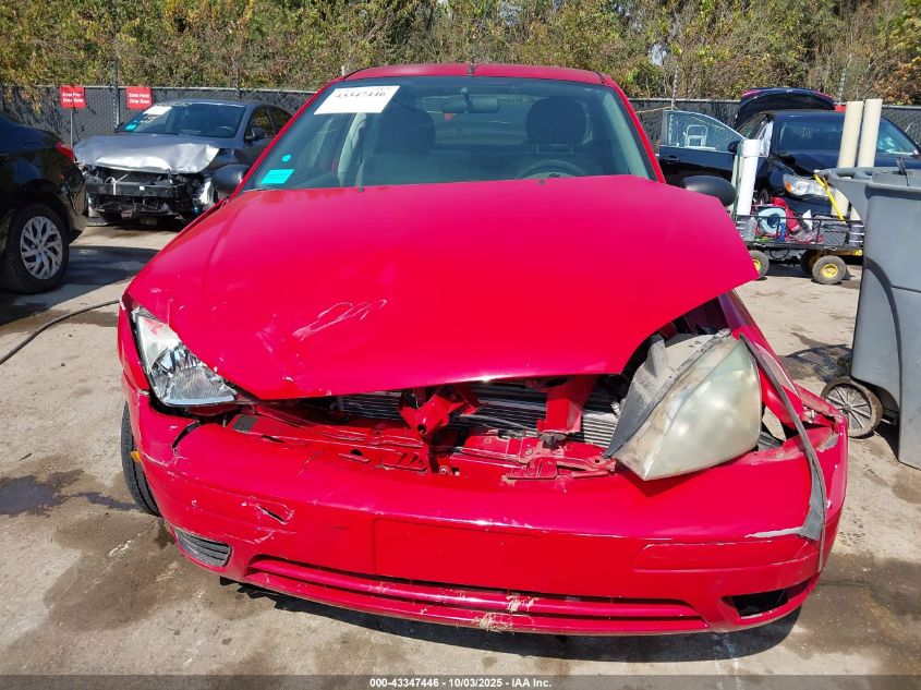 2007 Ford Focus S/Se/Ses VIN: 1FAFP34N17W312029 Lot: 43347446