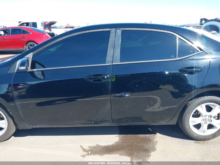 2014 Toyota Corolla S Plus VIN: 5YFBURHE2EP116203 Lot: 43347455