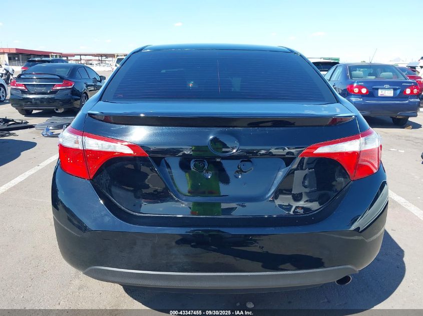 2014 Toyota Corolla S Plus VIN: 5YFBURHE2EP116203 Lot: 43347455