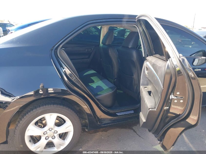 2014 Toyota Corolla S Plus VIN: 5YFBURHE2EP116203 Lot: 43347455