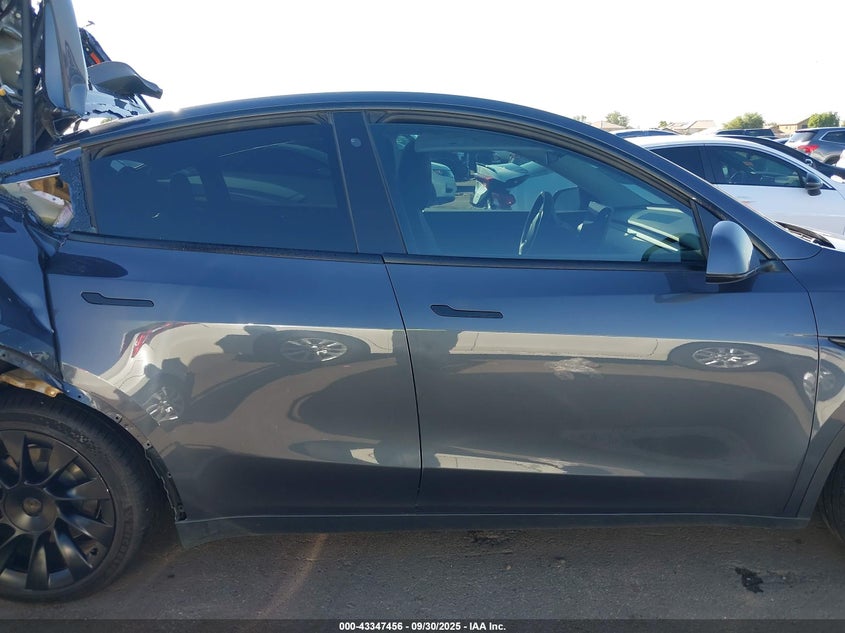 2020 Tesla Model Y Long Range Dual Motor All-Wheel Drive VIN: 5YJYGDEE6LF037943 Lot: 43347456