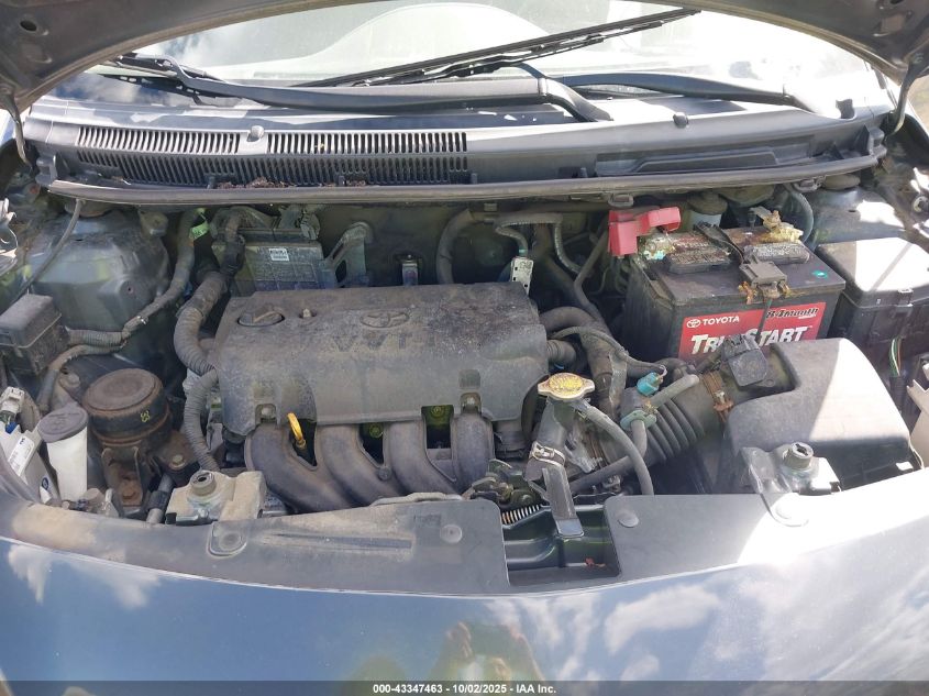 2011 Toyota Yaris VIN: JTDBT4K38B1402697 Lot: 43347463