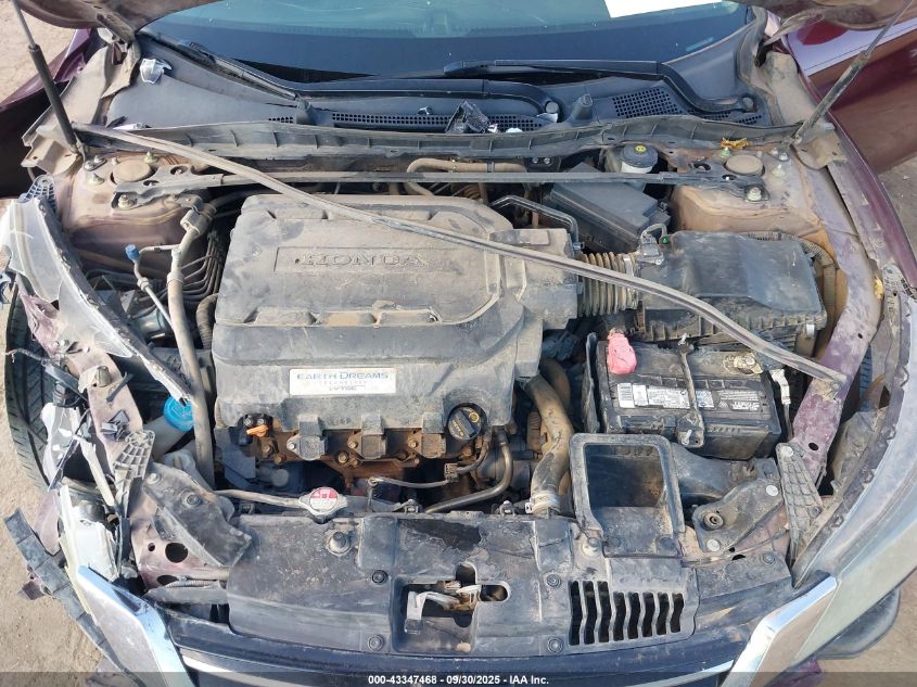 2013 Honda Accord Ex-L V-6 VIN: 1HGCR3F85DA019338 Lot: 43347468