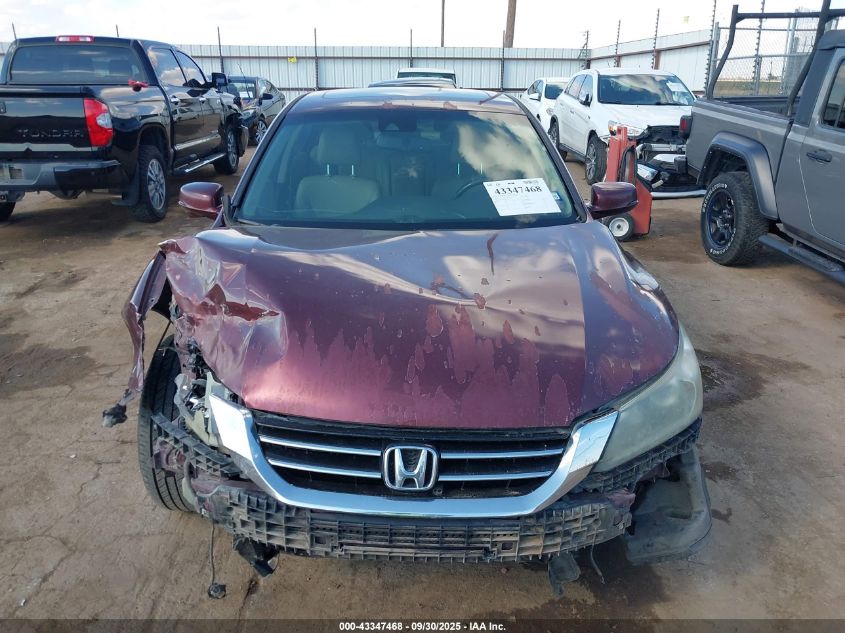 2013 Honda Accord Ex-L V-6 VIN: 1HGCR3F85DA019338 Lot: 43347468