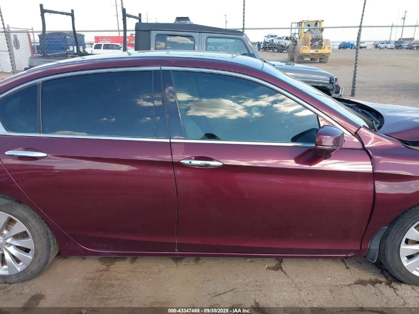 2013 Honda Accord Ex-L V-6 VIN: 1HGCR3F85DA019338 Lot: 43347468