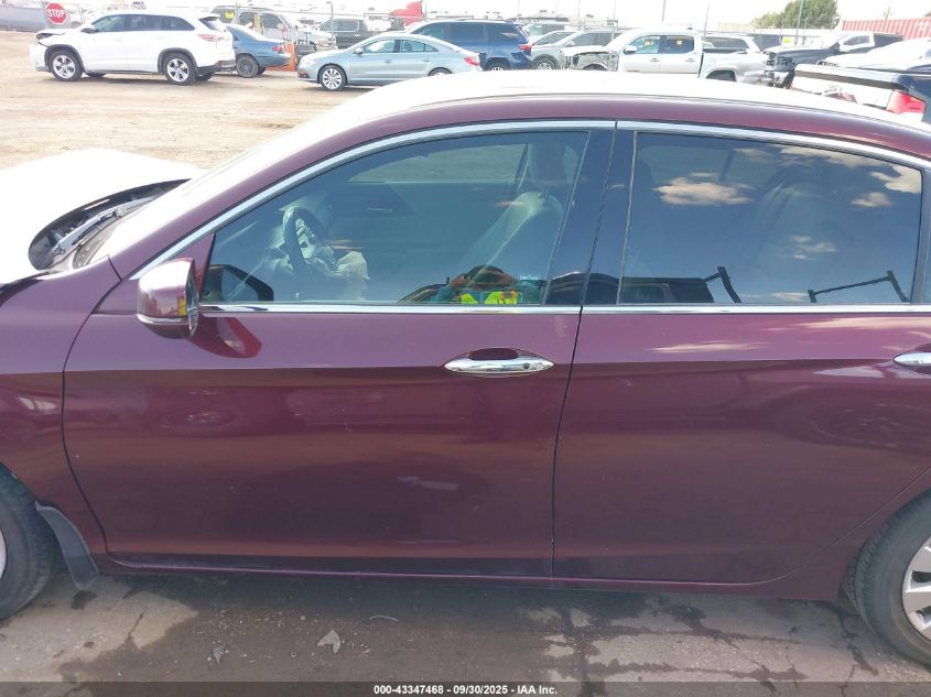 2013 Honda Accord Ex-L V-6 VIN: 1HGCR3F85DA019338 Lot: 43347468