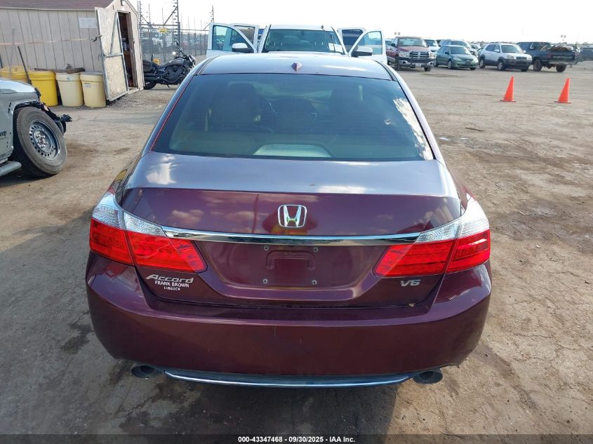 2013 Honda Accord Ex-L V-6 VIN: 1HGCR3F85DA019338 Lot: 43347468