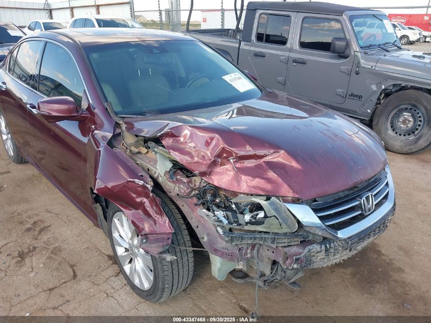 2013 Honda Accord Ex-L V-6 VIN: 1HGCR3F85DA019338 Lot: 43347468