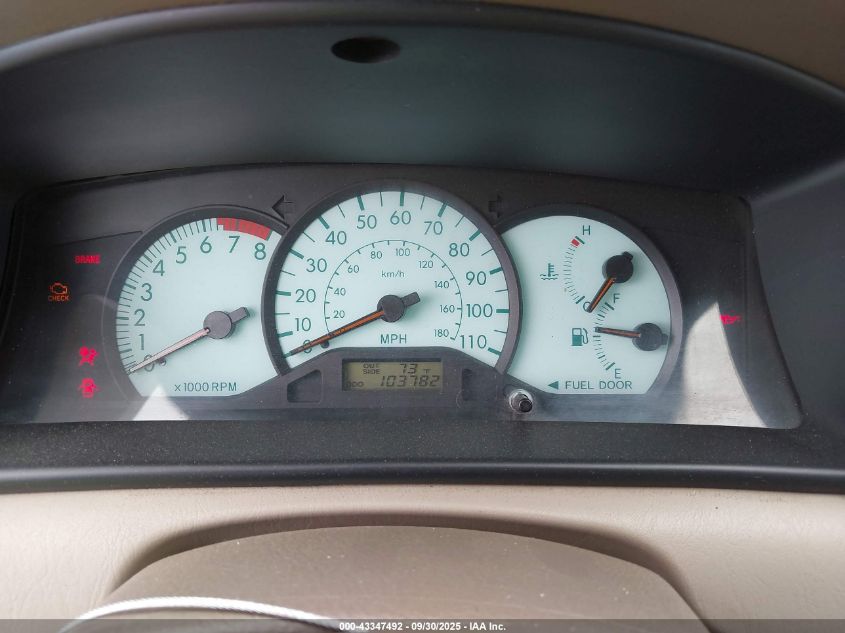 2004 Toyota Corolla Le VIN: JTDBR32E542023776 Lot: 43347492