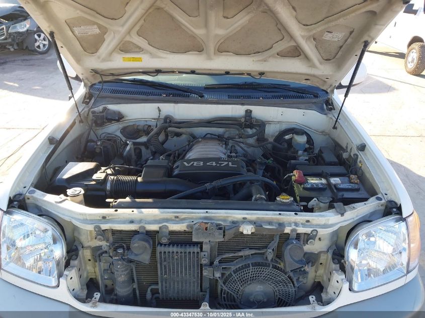 2003 Toyota Sequoia Sr5 V8 VIN: 5TDZT34A63S149386 Lot: 43347530