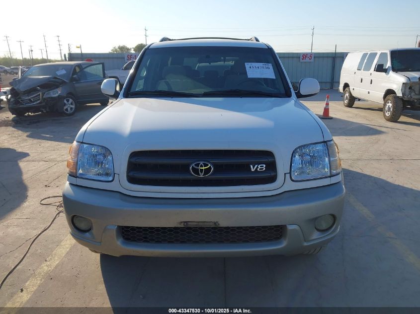 2003 Toyota Sequoia Sr5 V8 VIN: 5TDZT34A63S149386 Lot: 43347530