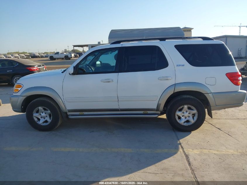 2003 Toyota Sequoia Sr5 V8 VIN: 5TDZT34A63S149386 Lot: 43347530