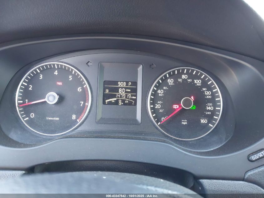 2014 Volkswagen Jetta 1.8T Se VIN: 3VWD07AJ1EM378153 Lot: 43347542