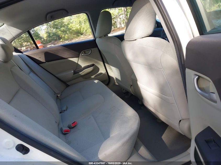 2012 Honda Civic Lx VIN: 2HGFB2F54CH574492 Lot: 43347557