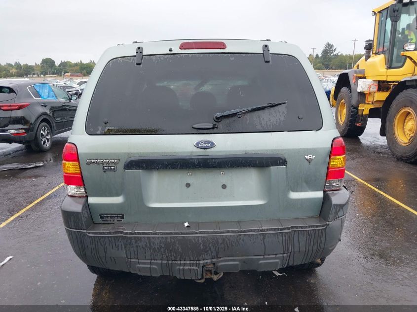2006 Ford Escape Xlt/Xlt Sport VIN: 1FMYU93116KC94291 Lot: 43347585