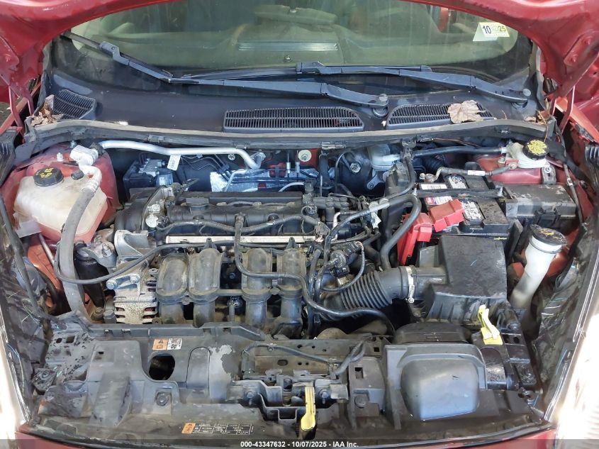 2019 Ford Fiesta Se VIN: 3FADP4BJXKM134885 Lot: 43347632