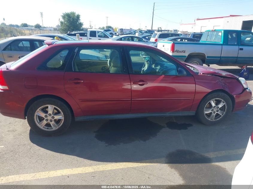 2005 Chevrolet Malibu Maxx Ls VIN: 1G1ZT64825F161335 Lot: 43347635